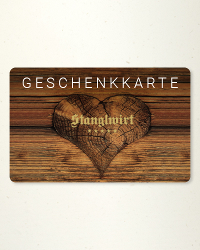 Geschenkkarte Rückseite